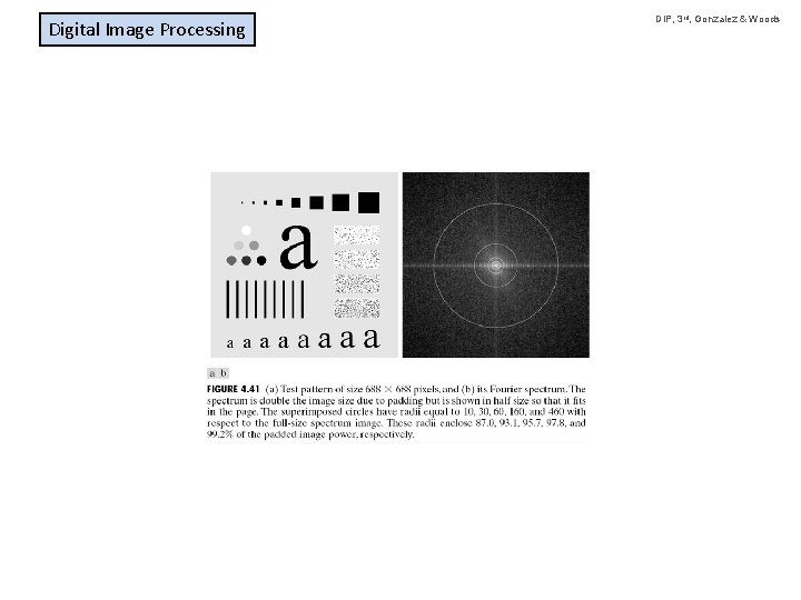 Digital Image Processing DIP, 3 rd, Gonzalez & Woods 