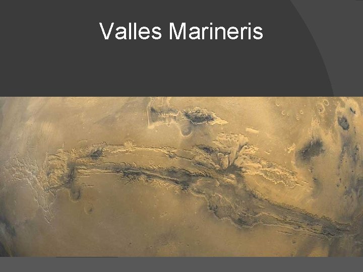 Valles Marineris Valles Marineris