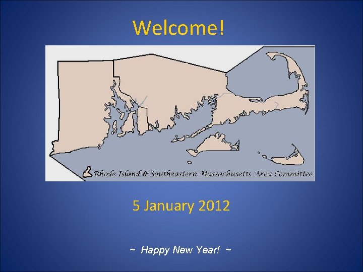 Welcome! 5 January 2012 ~ Happy New Year! ~ 