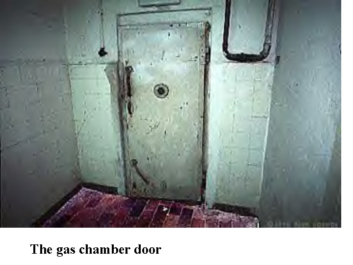 The gas chamber door 