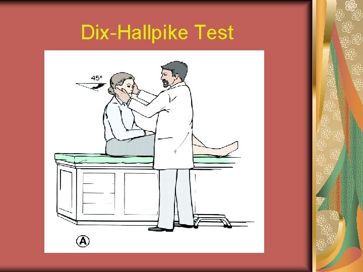 Dix-Hallpike Test 