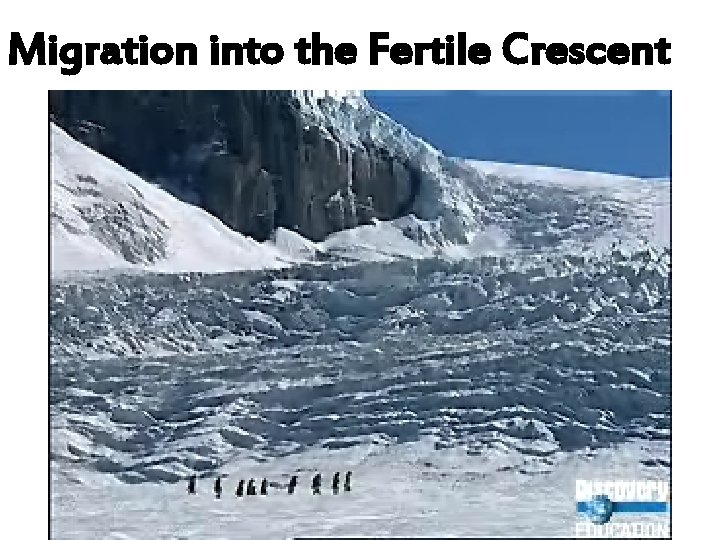 Migration into the Fertile Crescent 