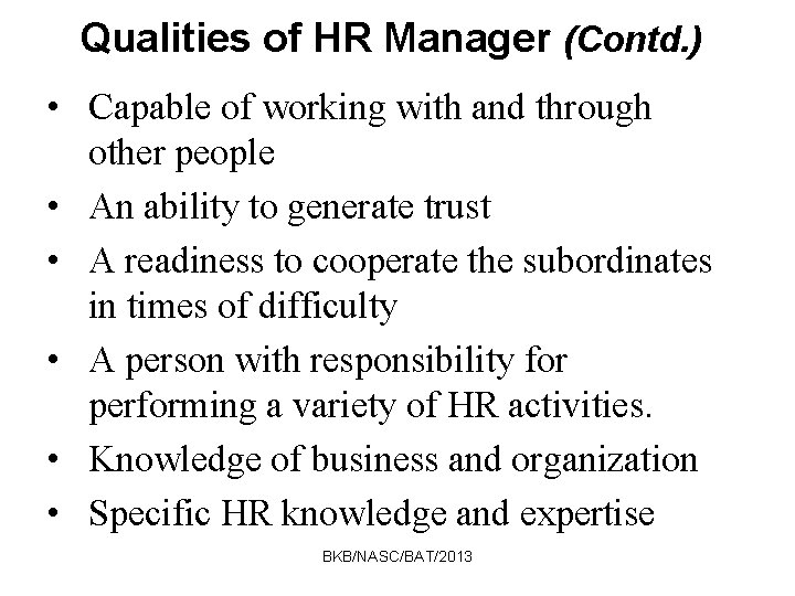Role Of A Hr Manager Krishna Sigdel Ashish