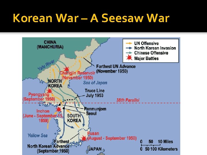 Korean War – A Seesaw War 