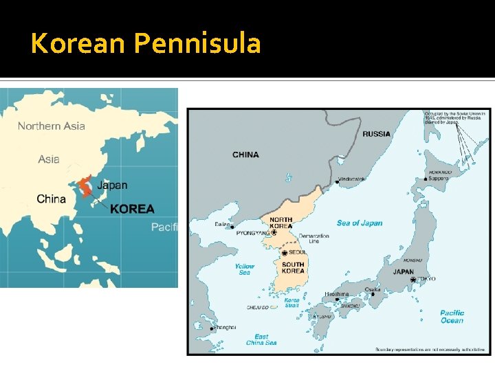 Korean Pennisula 