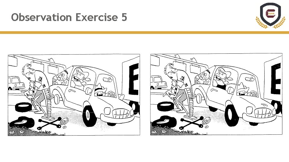 Observation Exercise 5 Observation Exercise 5