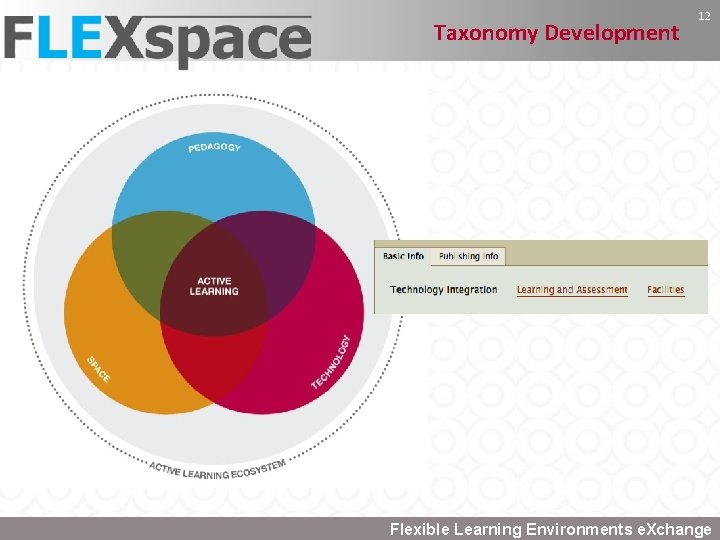 Taxonomy Development Flexible Learning Environments e. Xchange 12 Flexible Learning Environments e. Xchange 