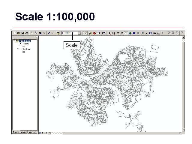 Scale 1: 100, 000 Scale GIS 29 