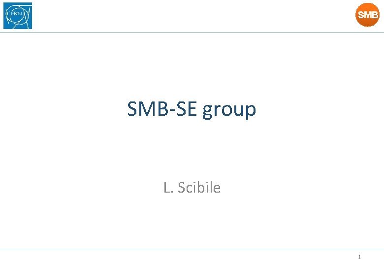 SMB SMB-SE group L. Scibile 1 