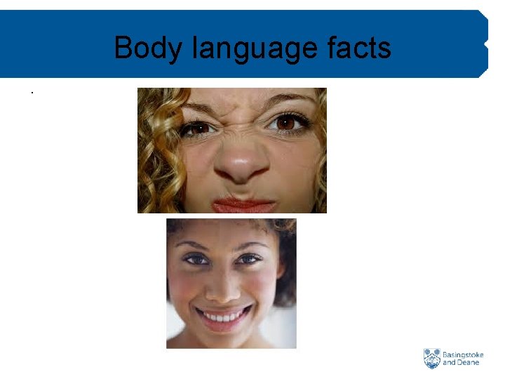 Body language facts. 