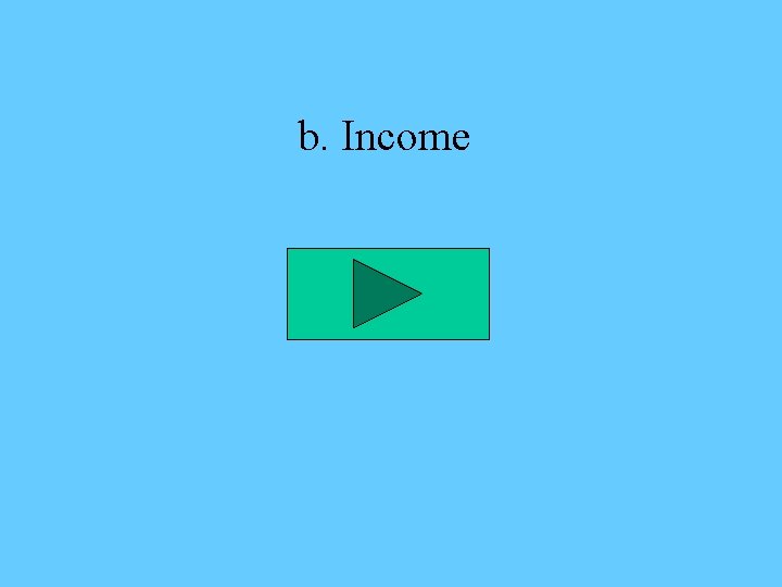 b. Income 