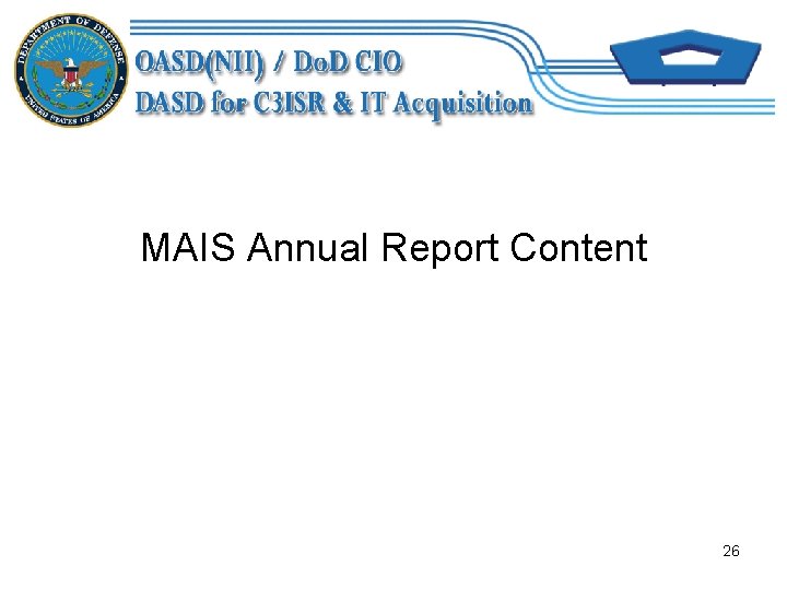 MAIS Annual Report Content 26 