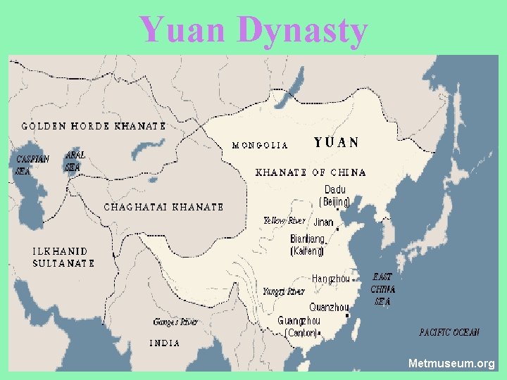 Yuan Dynasty Metmuseum. org 