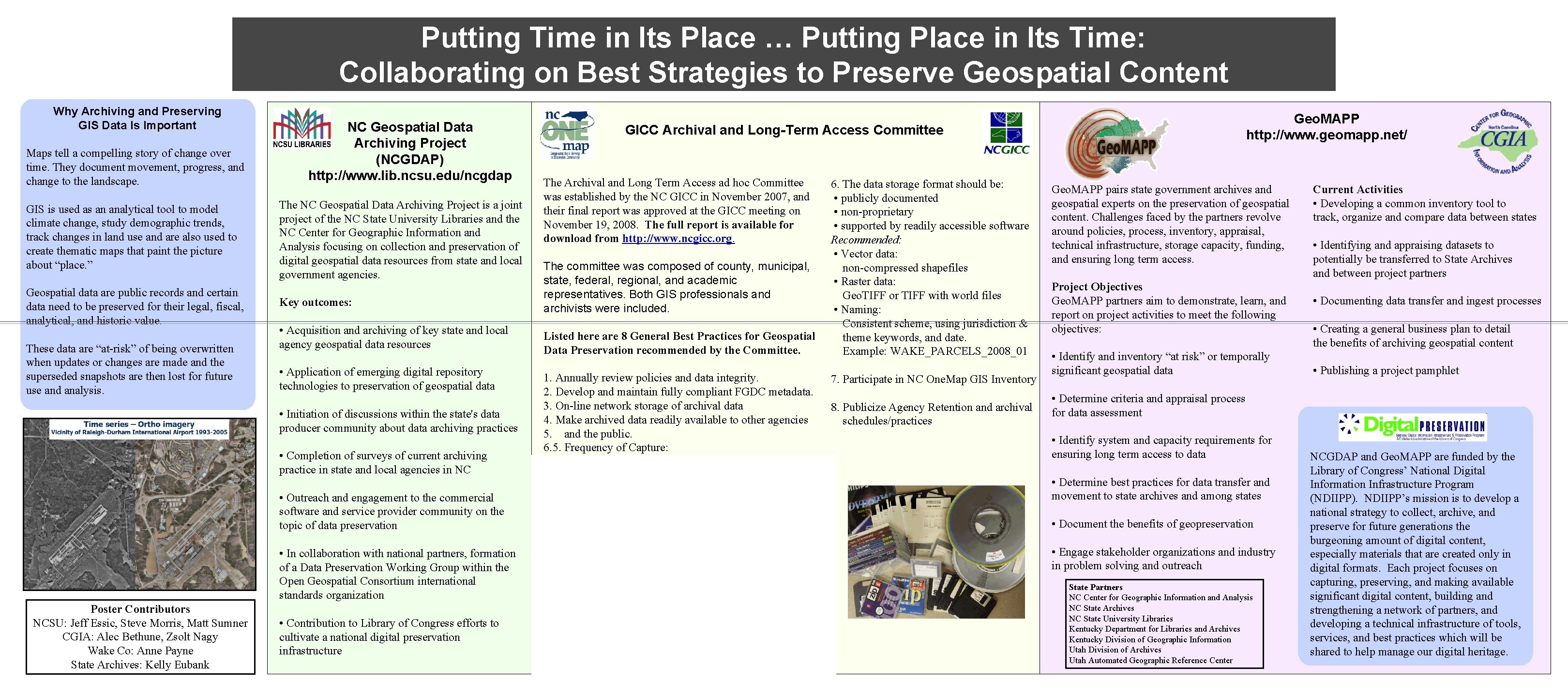 Putting Time in Its Place … Putting Place in Its Time: Collaborating on Best
