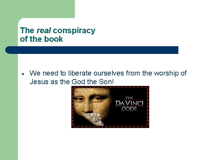 The real conspiracy of the book We need to liberate ourselves from the worship The real conspiracy of the book We need to liberate ourselves from the worship