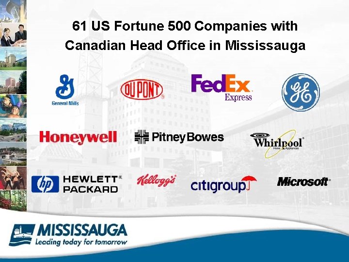 61 US Fortune 500 Companies with Canadian Head Office in Mississauga 