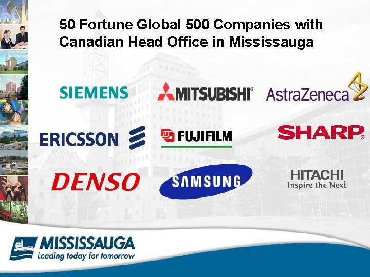 50 Fortune Global 500 Companies with Canadian Head Office in Mississauga 