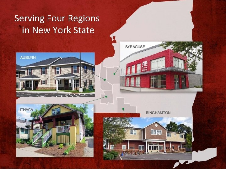Serving Four Regions in New York State 