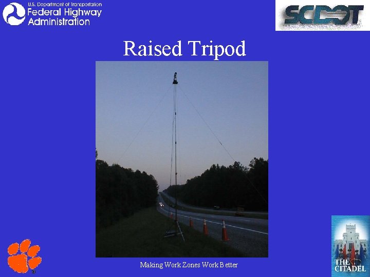 Raised Tripod Making Work Zones Work Better 