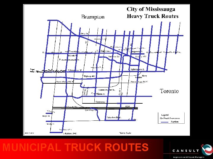 MUNICIPAL TRUCK ROUTES 