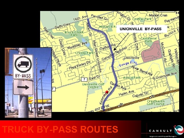 TRUCK BY-PASS ROUTES 