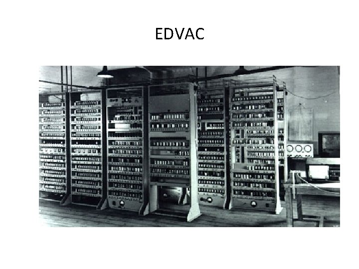 EDVAC EDVAC