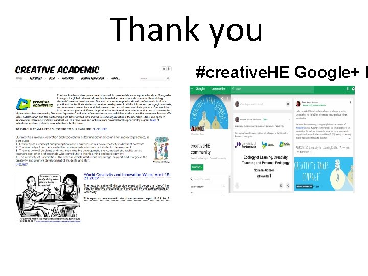 Thank you #creative. HE Google+ F 