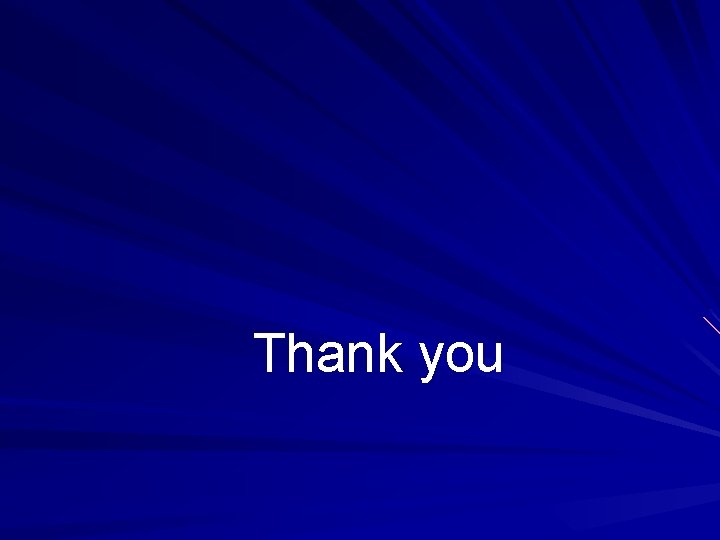 Thank you Thank you