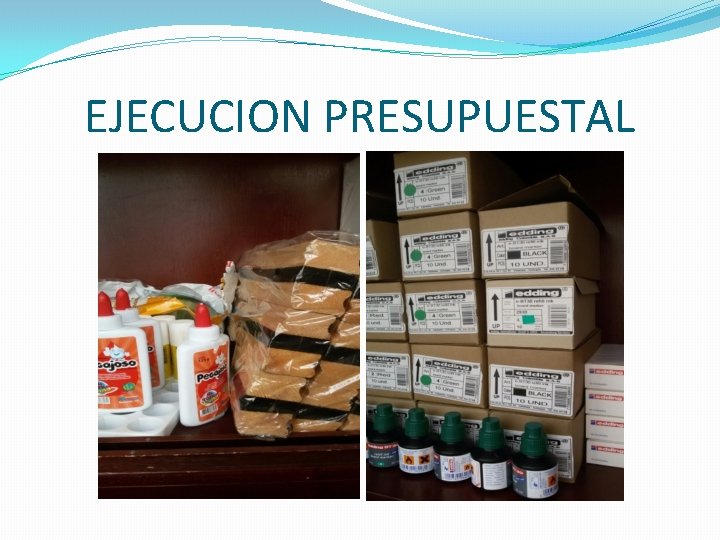 EJECUCION PRESUPUESTAL 