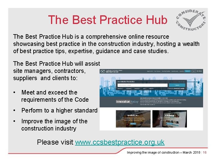 The Best Practice Hub is a comprehensive online resource showcasing best practice in the