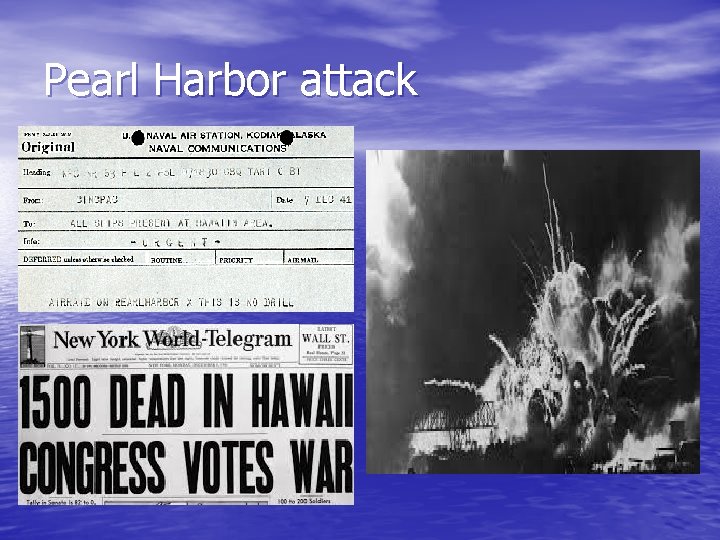 Pearl Harbor attack 