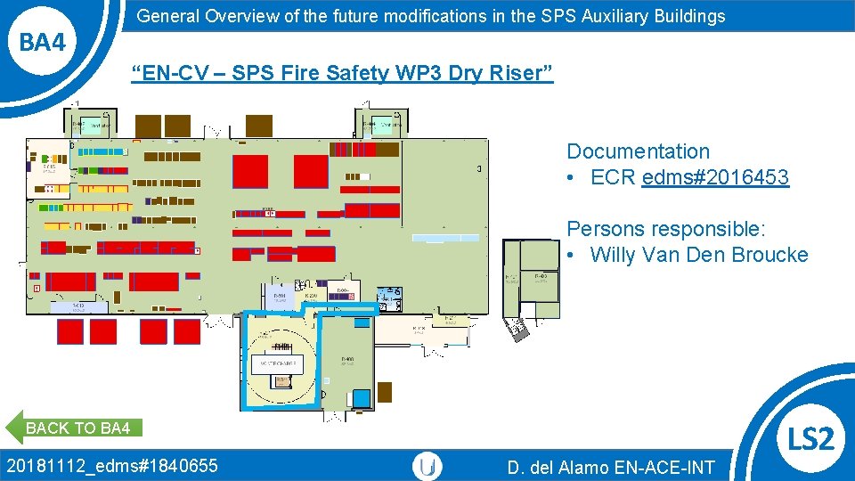 BA 4 General Overview of the future modifications in the SPS Auxiliary Buildings “EN-CV
