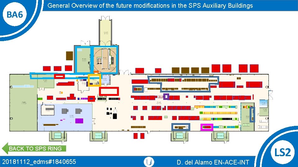 BA 6 General Overview of the future modifications in the SPS Auxiliary Buildings BACK BA 6 General Overview of the future modifications in the SPS Auxiliary Buildings BACK