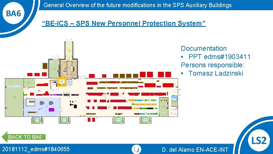 BA 6 General Overview of the future modifications in the SPS Auxiliary Buildings “BE-ICS