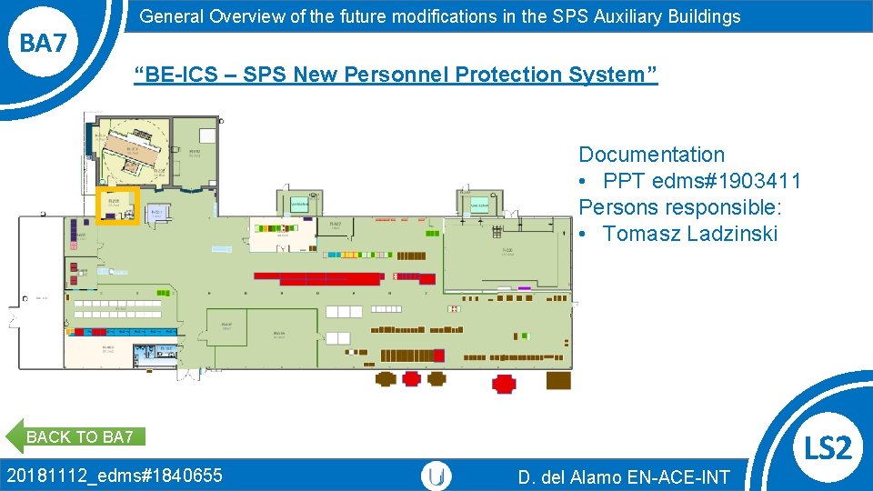 BA 7 General Overview of the future modifications in the SPS Auxiliary Buildings “BE-ICS