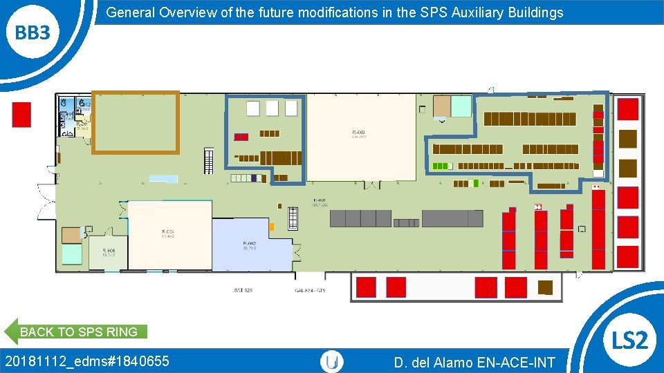 BB 3 General Overview of the future modifications in the SPS Auxiliary Buildings BACK BB 3 General Overview of the future modifications in the SPS Auxiliary Buildings BACK