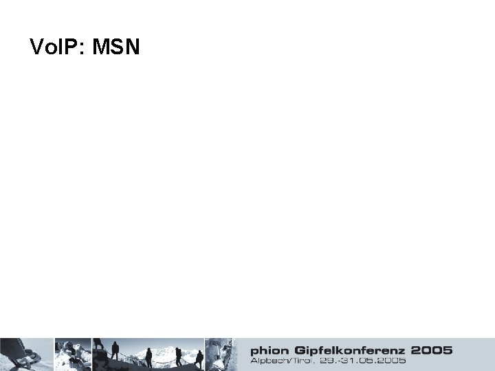 Vo. IP: MSN 