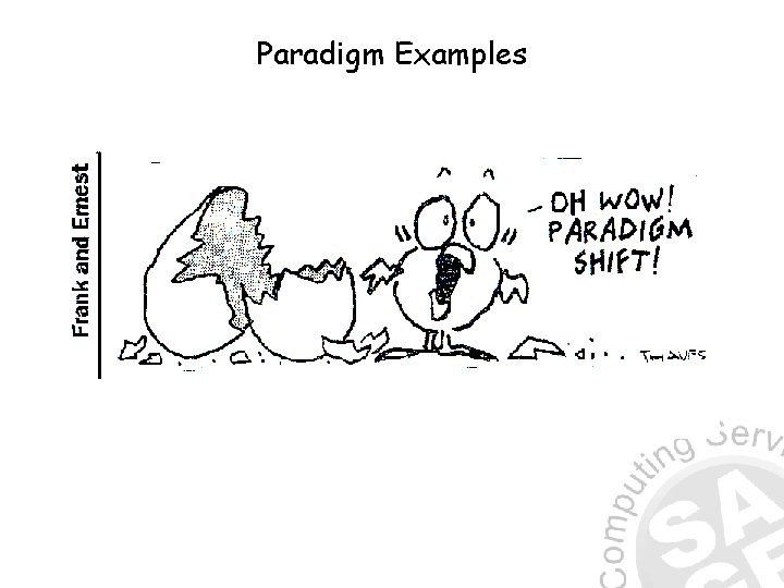 Paradigm Examples 