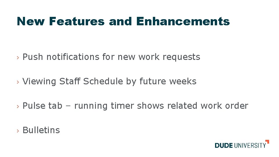 New Features and Enhancements › Push notifications for new work requests › Viewing Staff