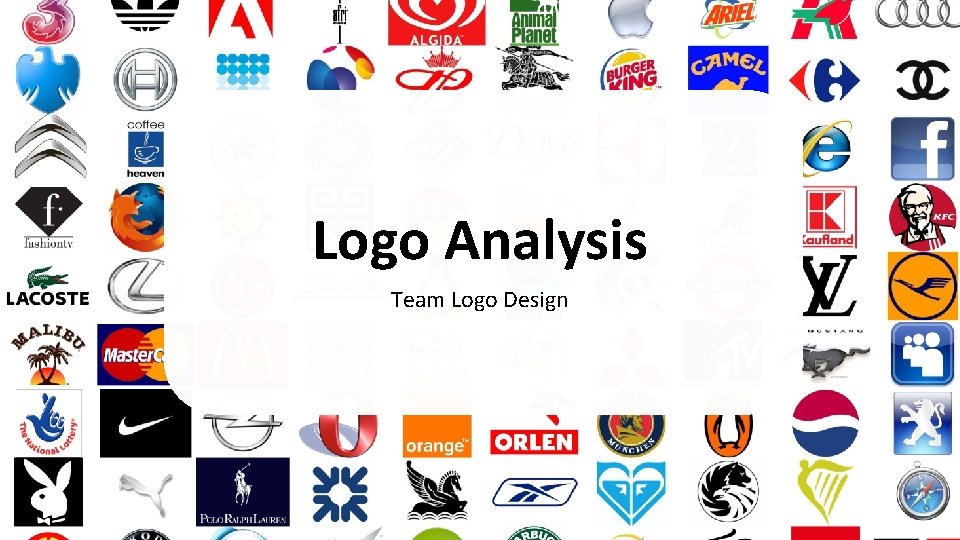 Logo Analysis Team Logo Design 