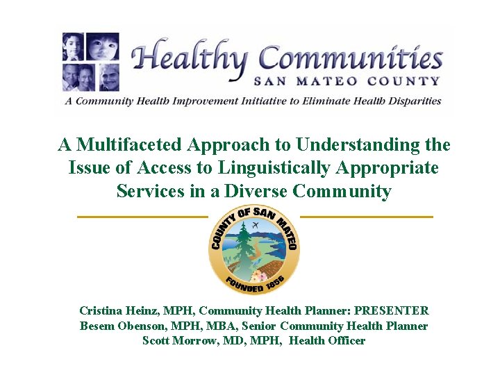 A Multifaceted Approach to Understanding the Issue of Access to Linguistically Appropriate Services in