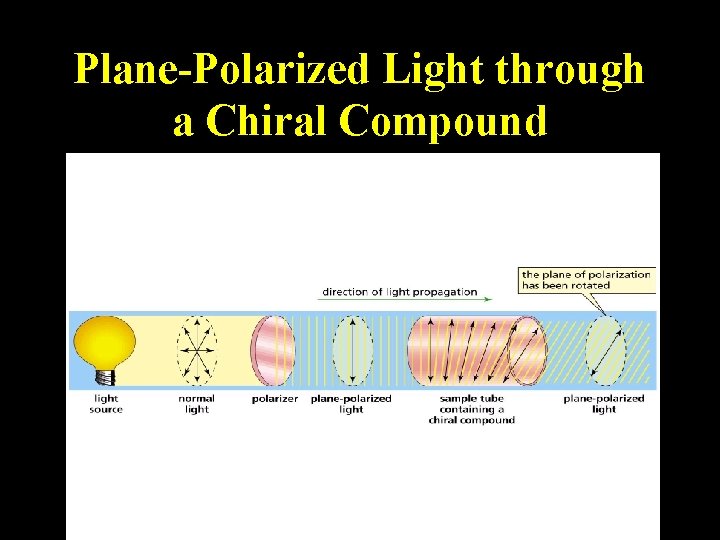 Plane-Polarized Light through a Chiral Compound 