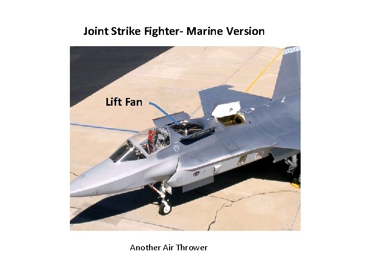 Joint Strike Fighter- Marine Version Lift Fan Another Air Thrower Joint Strike Fighter- Marine Version Lift Fan Another Air Thrower