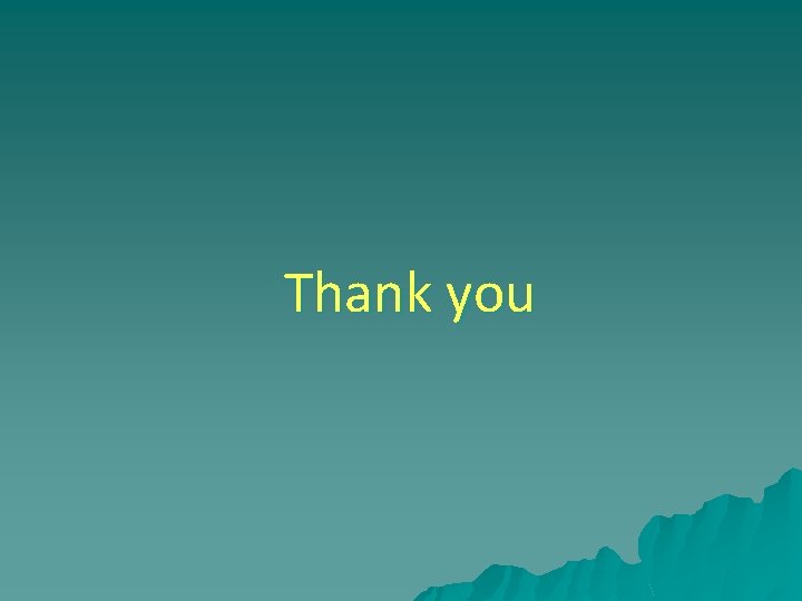 Thank you 