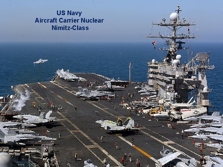 US Navy Aircraft Carrier Nuclear Nimitz-Class 