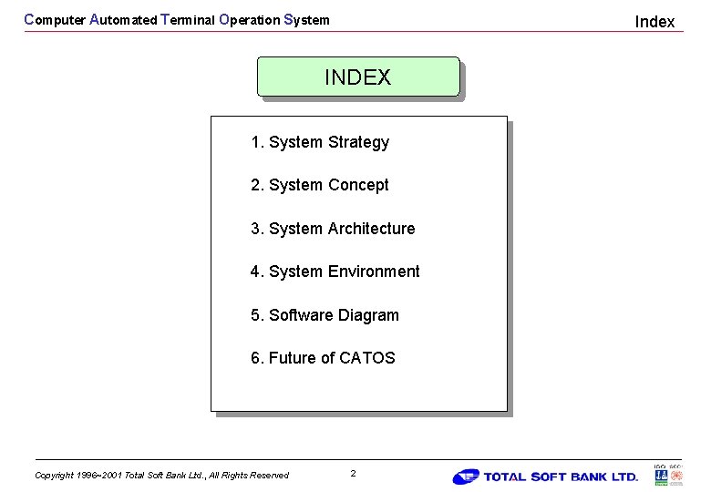 Computer Automated Terminal Operation System e Biz Aug
