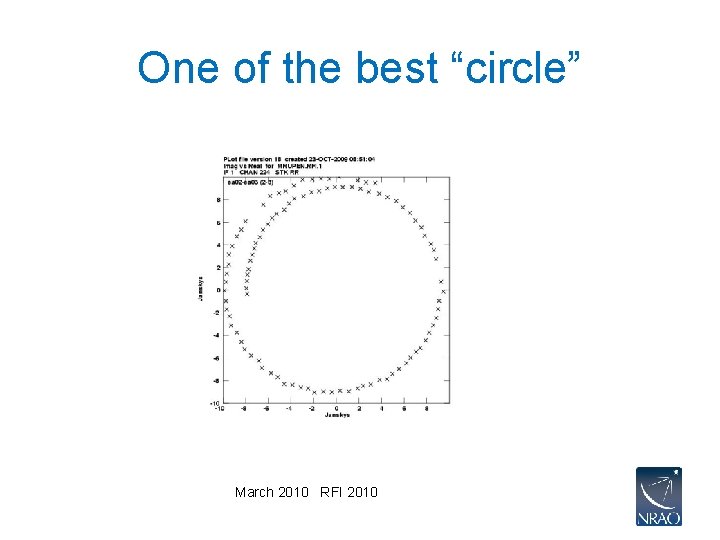 One of the best “circle” March 2010 RFI 2010 