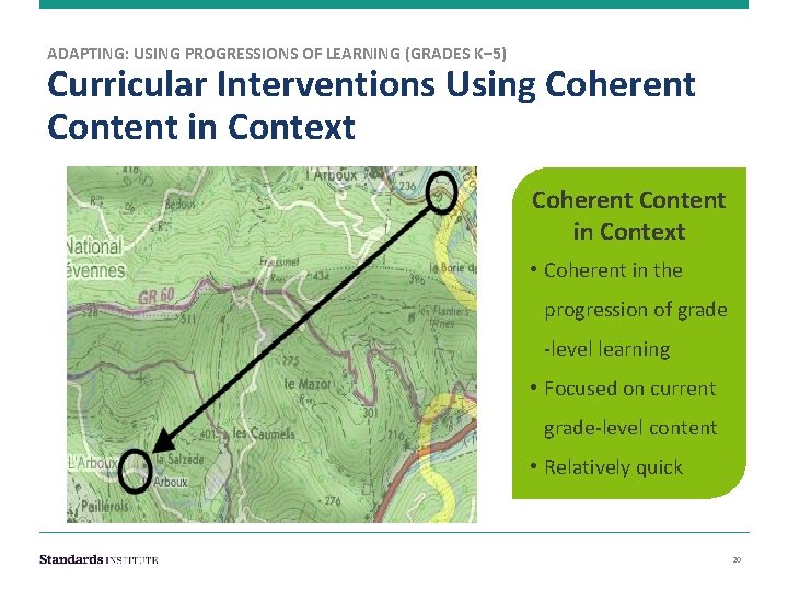 ADAPTING: USING PROGRESSIONS OF LEARNING (GRADES K– 5) Curricular Interventions Using Coherent Content in