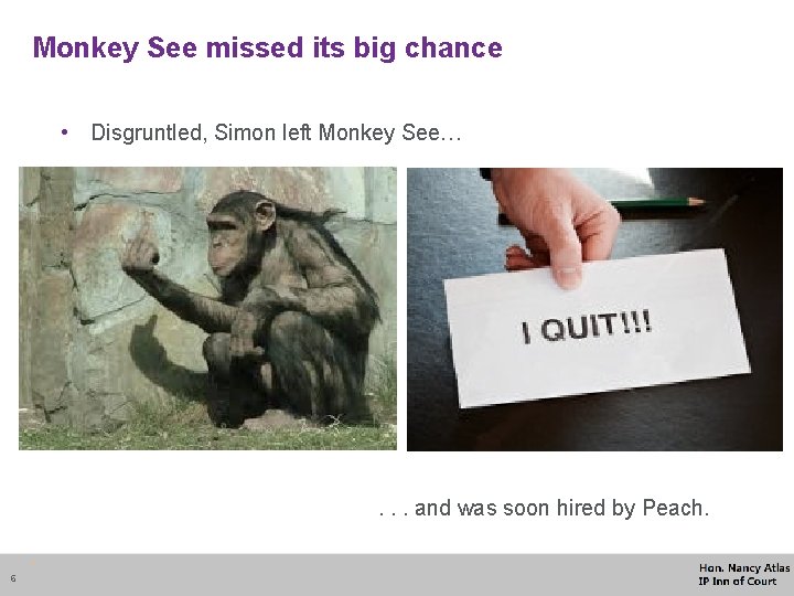 Monkey See missed its big chance • Disgruntled, Simon left Monkey See… . .