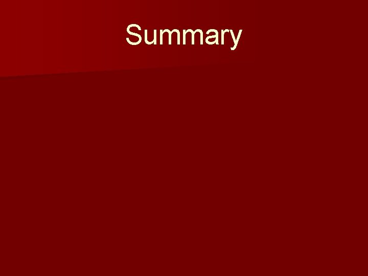 Summary 